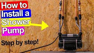 HOW TO FIT A SHOWER PUMP - Stuart Turner Showermate Review