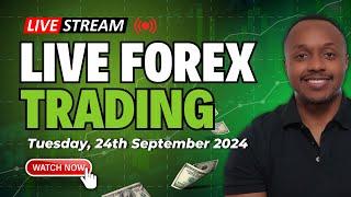 Live Forex Trading Session and Chart Analysis 24th September 2024 | London Session