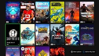 XBOX Game Pass Ultimate All Games [February 2025]