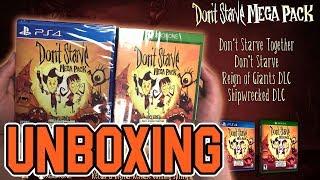 Don't Starve Mega Pack (PS4/Xbox One) Unboxing!!