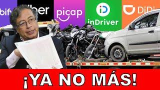 Es verdad que PETRO está ACABANDO con plataformas tipo Uber?