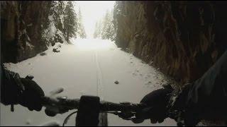 Railway Tunnel of Death. Revisited. Surly Pugsley Necromancer. Gopro Hero2.