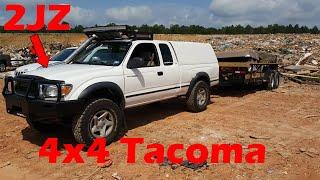 I swapped a 2JZ into my 4x4 tacoma Teaser