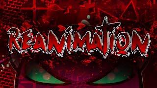 Reanimation 100% all coins (medium demon) (Geometry Dash) (rebeat)