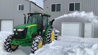 Pronovost Cyclone Inverted Snowblower - slow motion