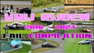 Crash & Fail Compilation 2016-2024 Vrij Rijden Zandvoort & Assen