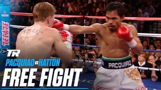 THE KO THAT CHANGED EVERYTHING | Manny Pacquiao Destroys Ricky Hatton | FREE FIGHT