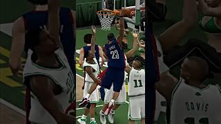 NBA 2K10 PS3 | LeBron James vs Celtics #nba2k10