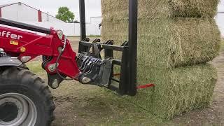 BigIron Auctions Knotch Large Square Bale Mover W/Euro Tach