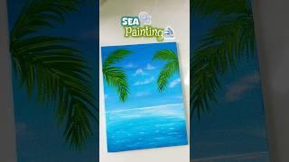 Sea painting  #shorts #painting #acrylicpainting