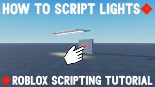 How To Script Lights - Roblox Scripting Tutorial