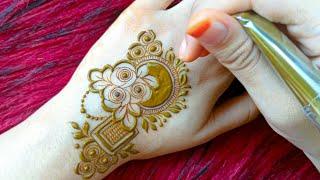 Simple & Intricate Henna Design || Mini Rose Henna Design || Meher's Henna