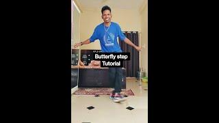 Butterfly step Tutorial #shorts #ashortaday #dance #footworktutorial