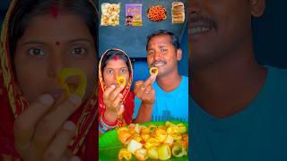 Emoji Eating FRY Food with Madam #shorts #youtubeshorts #viral