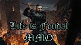 Life is Feudal: MMO - Добываем камень и Мостим свой клайм, строим дорогу К соседу