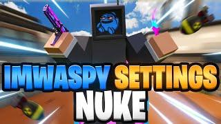 NUKING WITH WASPY'S SETTINGS! (Krunker.io)