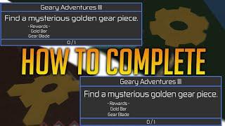 HOW TO FIND GOLDEN GEAR PIECE | HEROES ONLINE | ROBLOX