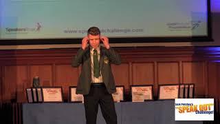 Craig Reid, Runner-Up, Jack Petchey’s “Speak Out” Challenge! Sutton Regional Final 2017-18