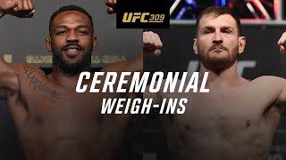 UFC 309: Ceremonial Weigh-In