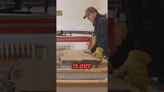 From Rough to Refined: Achieving Flat Slabs with Ease  #woodworkingartistry #diywoodworkingidea