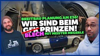 JP Performance - Wir sind beim Blech-Prinzen! | E36 V8 Breitbau bei Meister Megerle