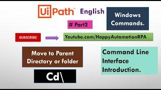 #3 - Windows Command - Move to Parent Folder or Directory