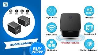 1080P USB Charger Hidden Camera – W/US PLUG 8GB Memory