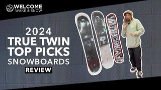 Top 3 True Twin Snowboards for 2024 | Welcome Boardstore