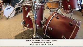 Premier Elite 3pc Shell Pack in Rosewood Satin