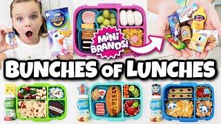Mini Food VS Real Food LUNCH CHALLENGE | BUNCHES OF LUNCHES