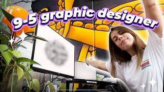 Day in the life of a Graphic Designer | Working in an agency 