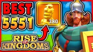 Rise of Kingdoms: Most POWERFUL Commanders for F2P in 2024! (5551)