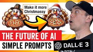 DALL-E 3 CHANGED PROMPTS FOREVER! AI Art generation made simple...This is the future AI