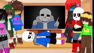 Undertale Reacts to Bad Sanses (Dust, Killer, Horror)