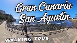 San Agustin GRAN CANARIA Spain - 4K Walking Tour from Hotel Bull Costa Canaria with the Insta360 X3