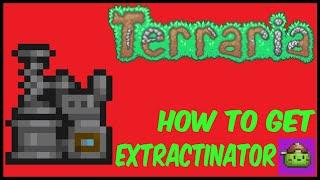 How To Get Extractinator (With Seed) In Terraria | Terraria 1.4.4.9