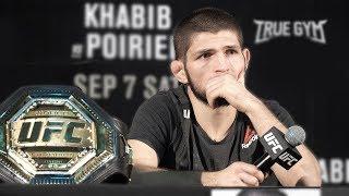 Я заслужил называться лучшим бойцом / Хабиб после боя против Порье на UFC 242