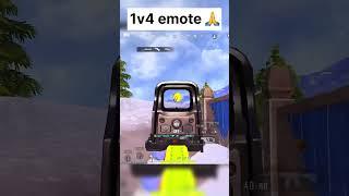 Event emote 1v4 #bgmi #livevideo #pubg #gameplay #shorts #gaming #video