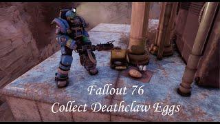 Fallout 76 - Collect Deathclaw eggs (0/1) - Daily Challenge