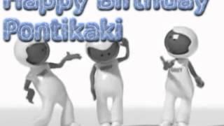 Happy birthday pontikaki