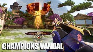 CHAMPIONS 2023 VANDAL Gameplay // ALL LEVELS & FINISHER