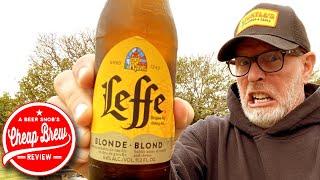 Leffe Blonde Belgian Abbey Ale Beer Review by A Beer Snob's Cheap Brew Review