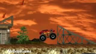 Monster Truck Demolisher - Flash Game Walkthrough (24 levels)