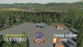 Farming Simulator 19 | Wisniowo 4x Map | Fly Thru