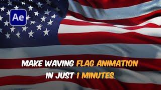 Waving Flag Animation in After Effects within 1 minute - No Plugins Required