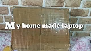 My home made cardboard laptop