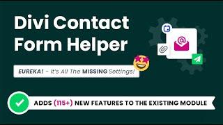 Introducing The Divi Contact Form Helper Plugin by Pee-Aye Creative