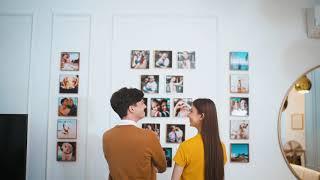 Photo Tiles: Restickable Photos For Your Wall!