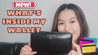 WHAT'S INSIDE MY WALLET + Mga Paniniwala ko sa pera | PRADA LONG WALLET @pcodo_ph