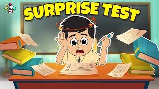 गट्टू चिंकी का Surprise Test | School Exam | Moral Story | Cartoon | हिंदी कहानिया | Puntoon Kids